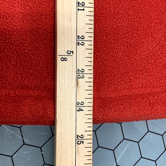 Columbia Georgia Dawgs UGA Jacket Womens Size Medium Red Fleece Full Zip Pockets - Picture 5 of 14